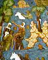 Потоп. Фреска северной паперти церкви Ильи-пророка